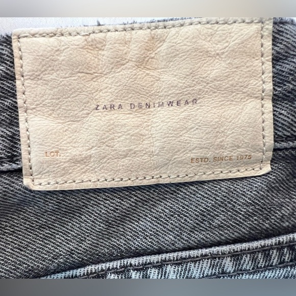 Zara denimwear Men’s gray wash Jeans/size 34 - Picture 4 of 9